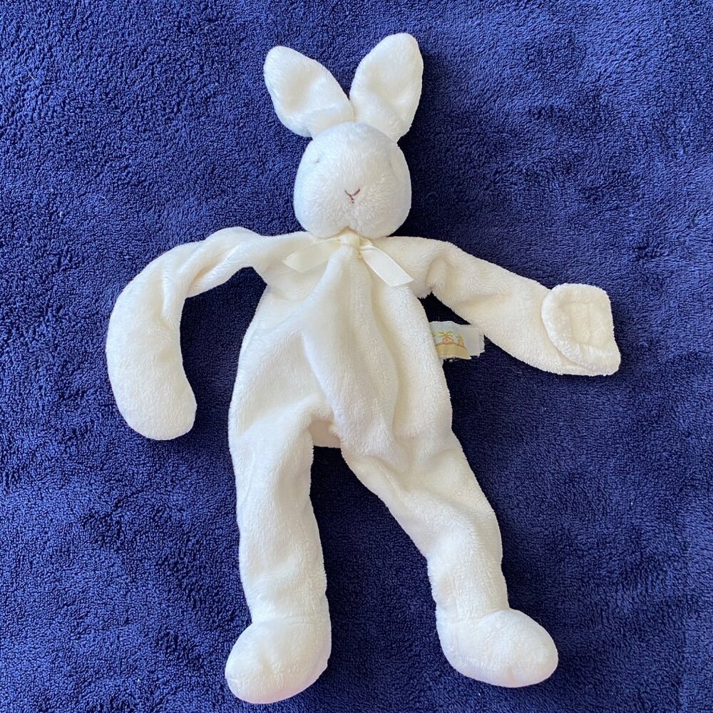 Bunnies by the bay Cream Floppy bunny Lovey baby toy unisex boy girl
